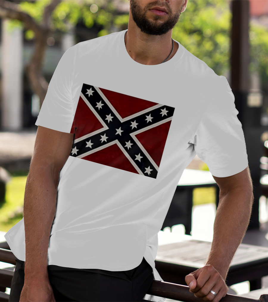 Mark Lee Confederate Rebel Flag T-Shirt