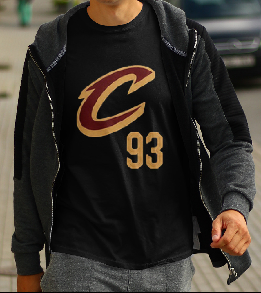Cleveland Cavaliers Jelly Roll 93 Black Edition T-Shirt