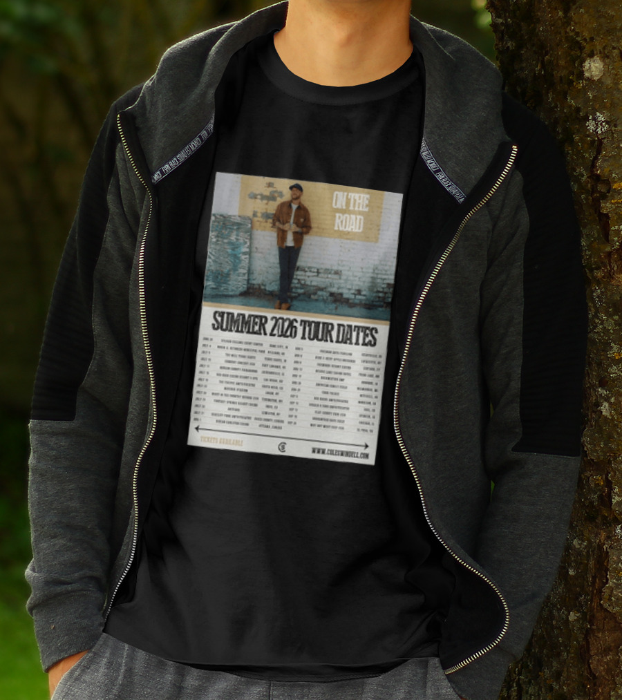 Cole Swindell On The Road Summer Tour 2026 Dates With Tickets Available T-Shirt