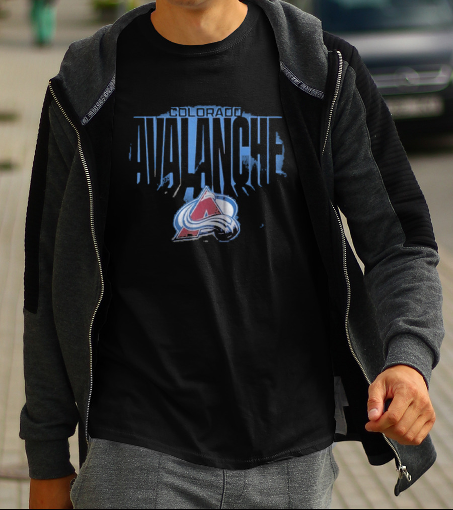 Colorado Avalanche Floodlight NHL 2026 Season T-Shirt