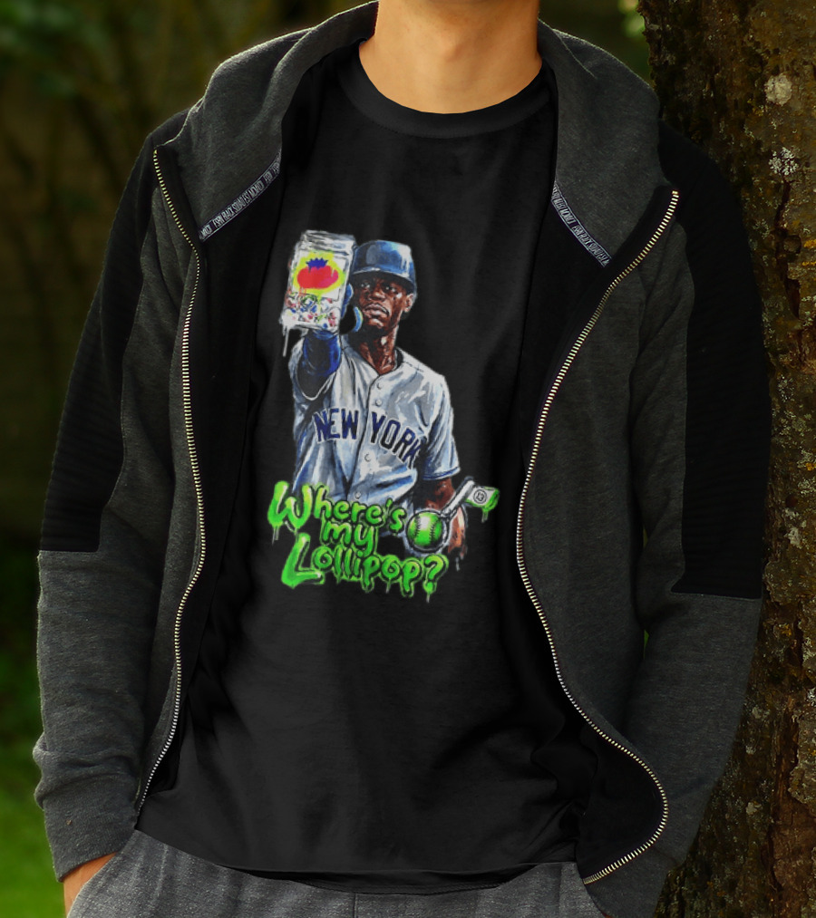 New York Mets Curtis Granderson Where's My Lollipop T-Shirt