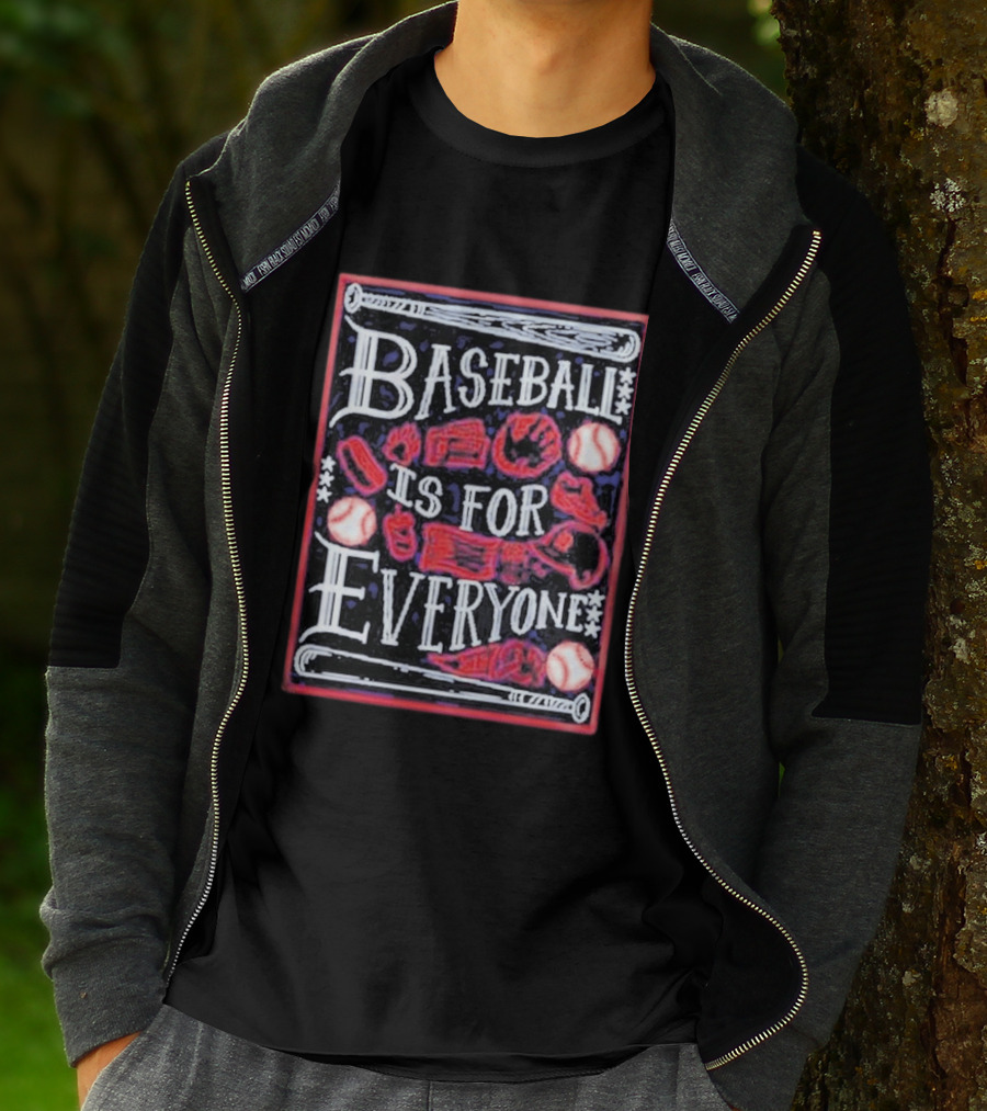 Detroit Tigers 2026 Baseball Is For Everyone Inclusivity And Diversity T-Shirt