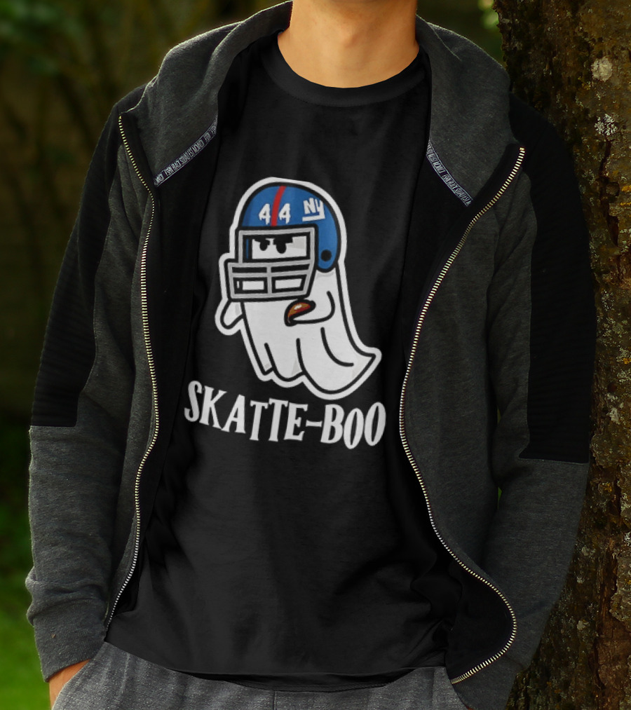 Ghost Skatte Boo Cam New York Giants Football 2025 Skatte Boo T-Shirt