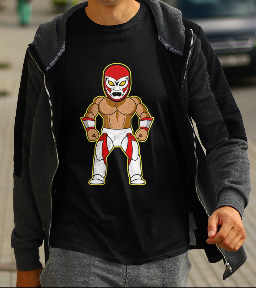 Microman AAA Superstar Masked Wrestler WWE 2025 Cartoon T-Shirt