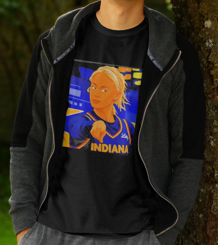 Indiana Fever Sophie Cunningham WNBA Player T-Shirt