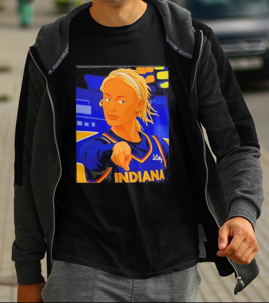 Indiana Fever Sophie Cunningham WNBA Player T-Shirt