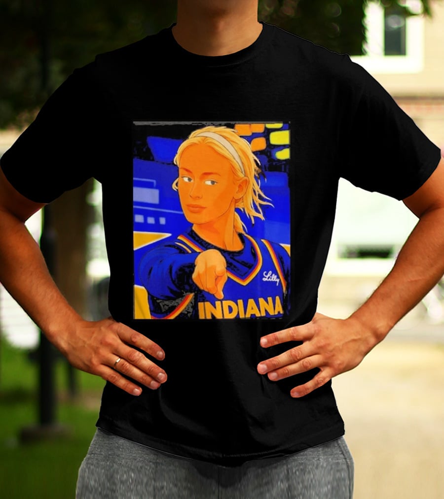 Indiana Fever Sophie Cunningham WNBA Player T-Shirt