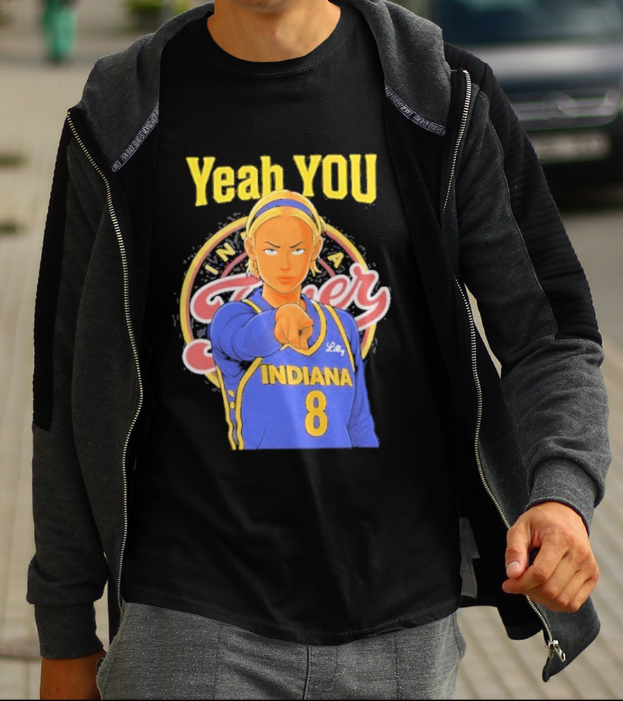 Yeah You Indiana Fever Number 8 T-Shirt