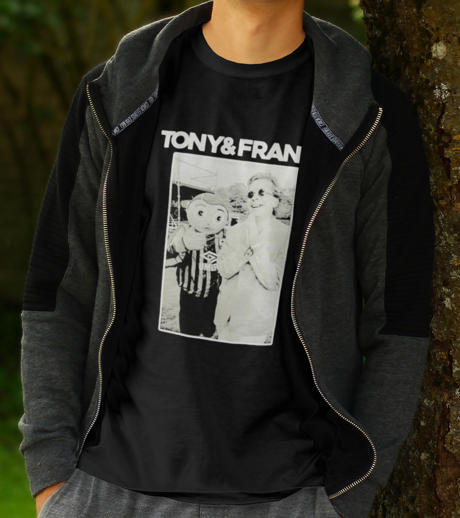 TONY & FRAN Frank Sidebottom Umbro Motif T-Shirt
