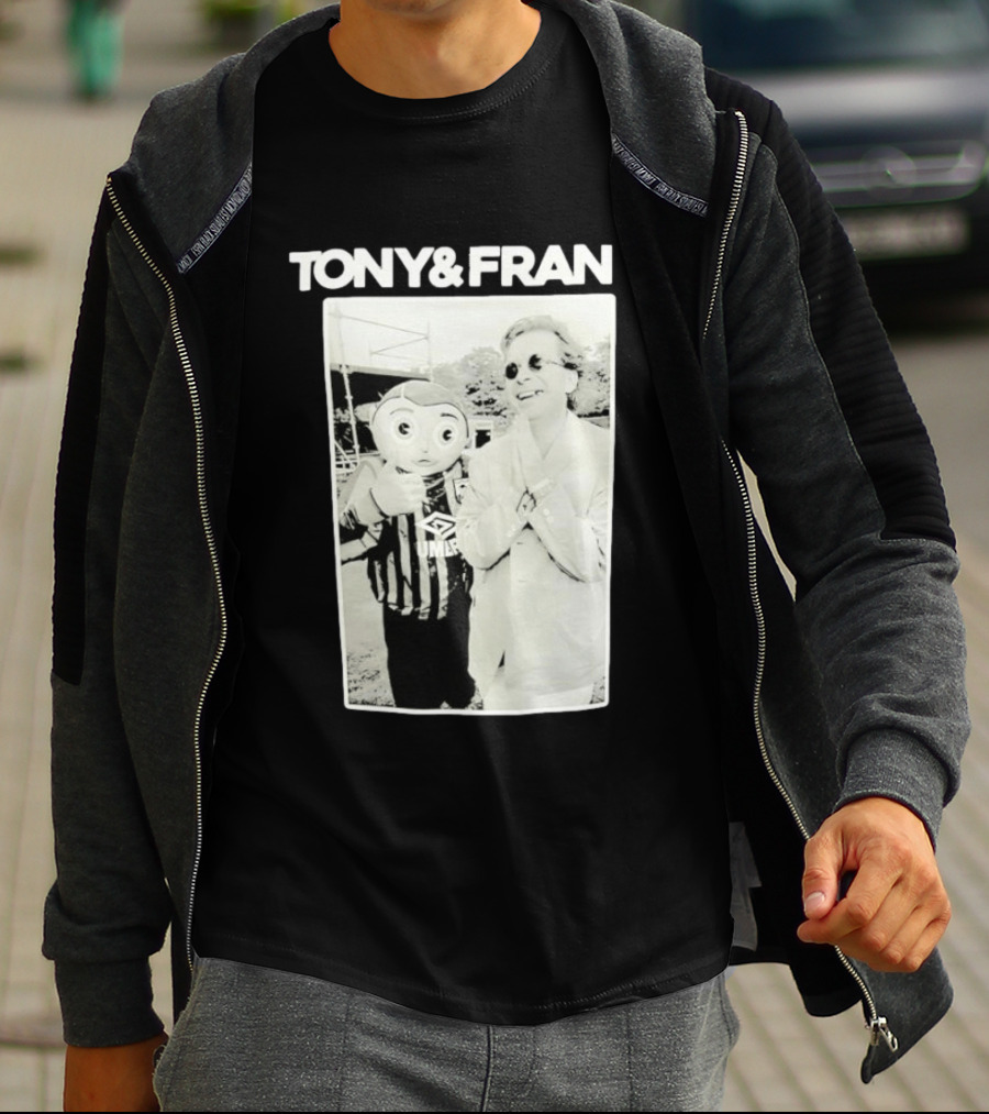 TONY & FRAN Frank Sidebottom Umbro Motif T-Shirt
