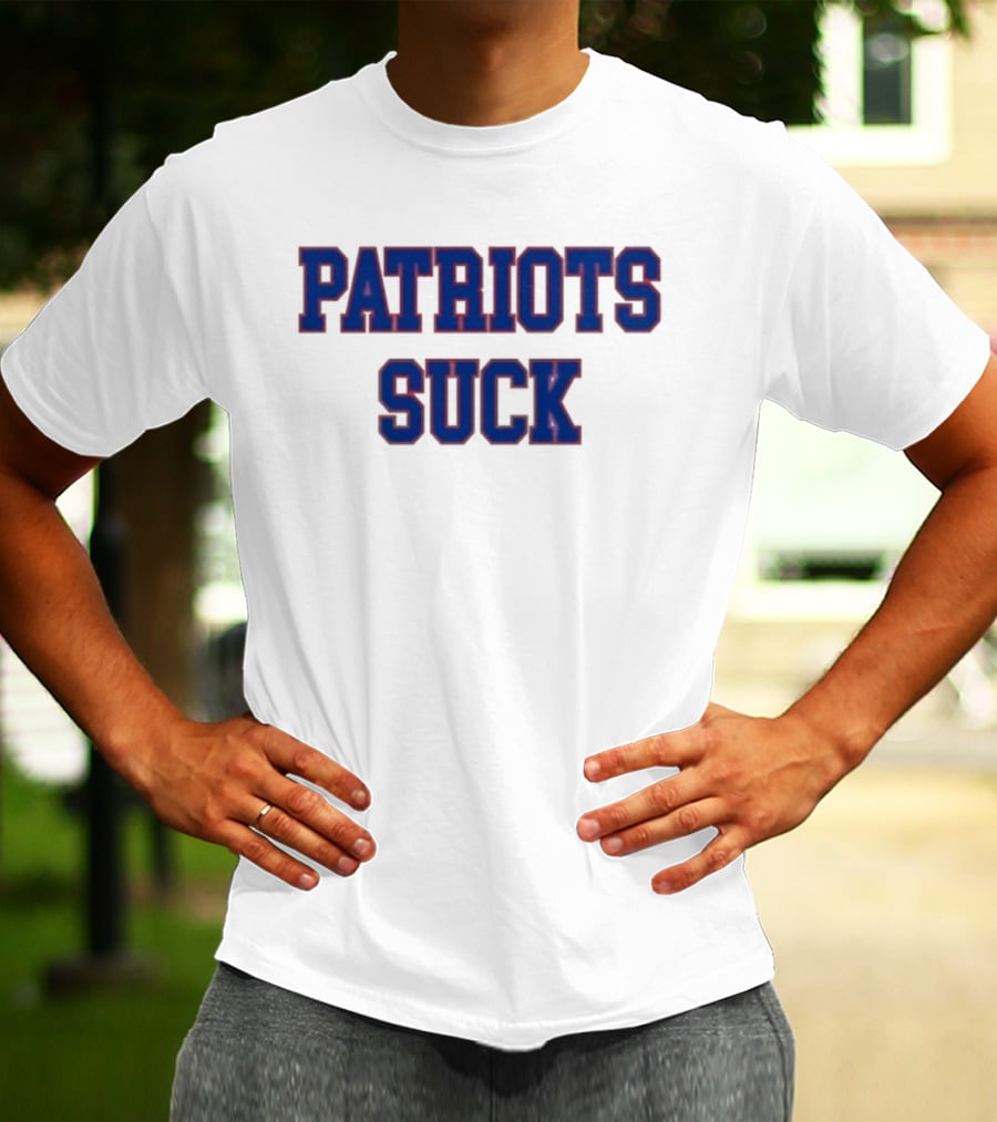 Buffalo Bills Patriots Suck NFL Rivalry Fan Gear T-Shirt