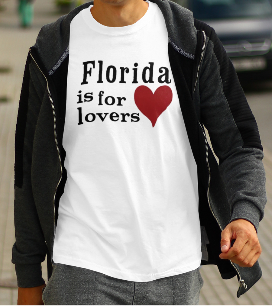 Florida Is For Lovers Heart T-Shirt