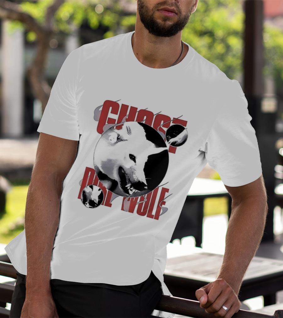 Ghost Dire Wolf Game Of Thrones Fan T-Shirt