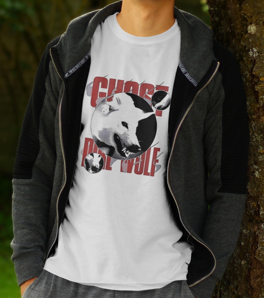 Ghost Dire Wolf Game Of Thrones Fan T-Shirt