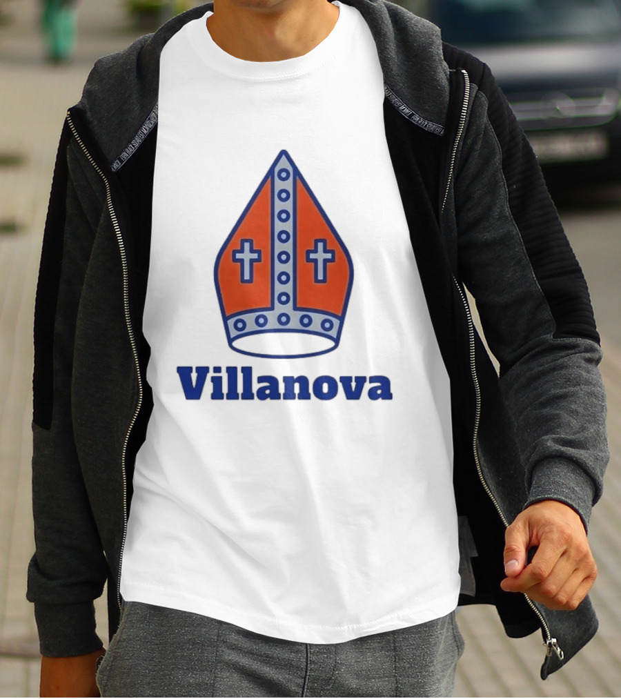Villanova Nova Knicks Pope New York Basketball NBA 2026 Mashup T-Shirt
