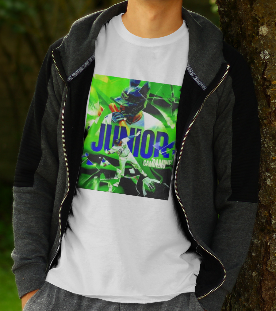 Junior Caminero Tampa Bay Rays La Maxima Baseball Legend T-Shirt