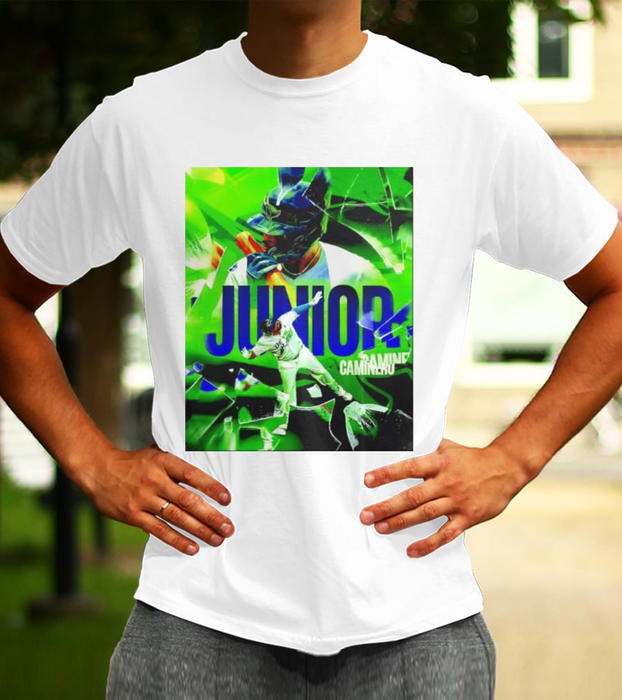 Junior Caminero Tampa Bay Rays La Maxima Baseball Legend T-Shirt