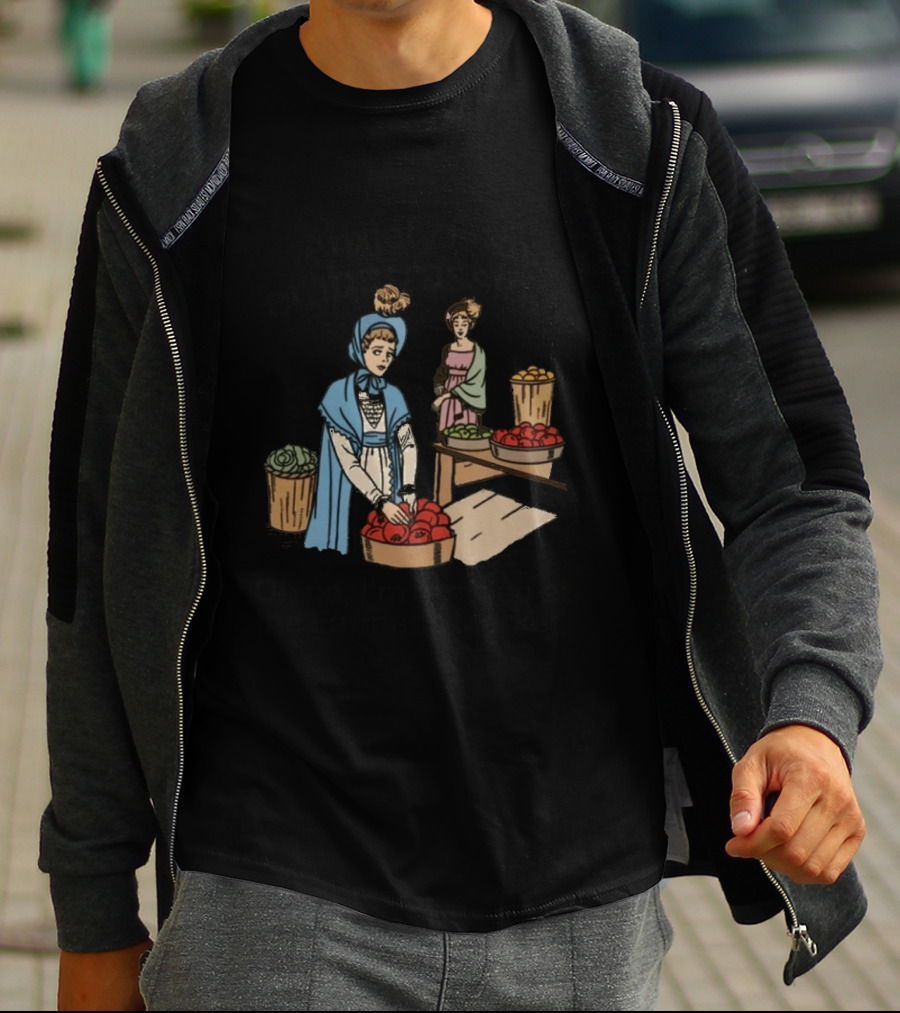 Anxiety Is So Embarrassing Oh No I'm Terrified At The Farmer's Market T-Shirt