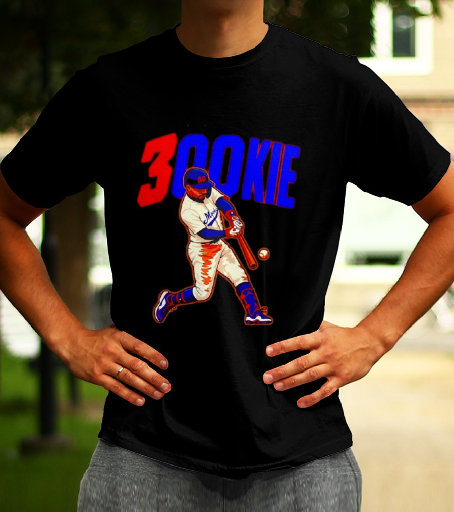 Mookie Betts Los Angeles Dodgers 300Kie Baseball 50 T-Shirt