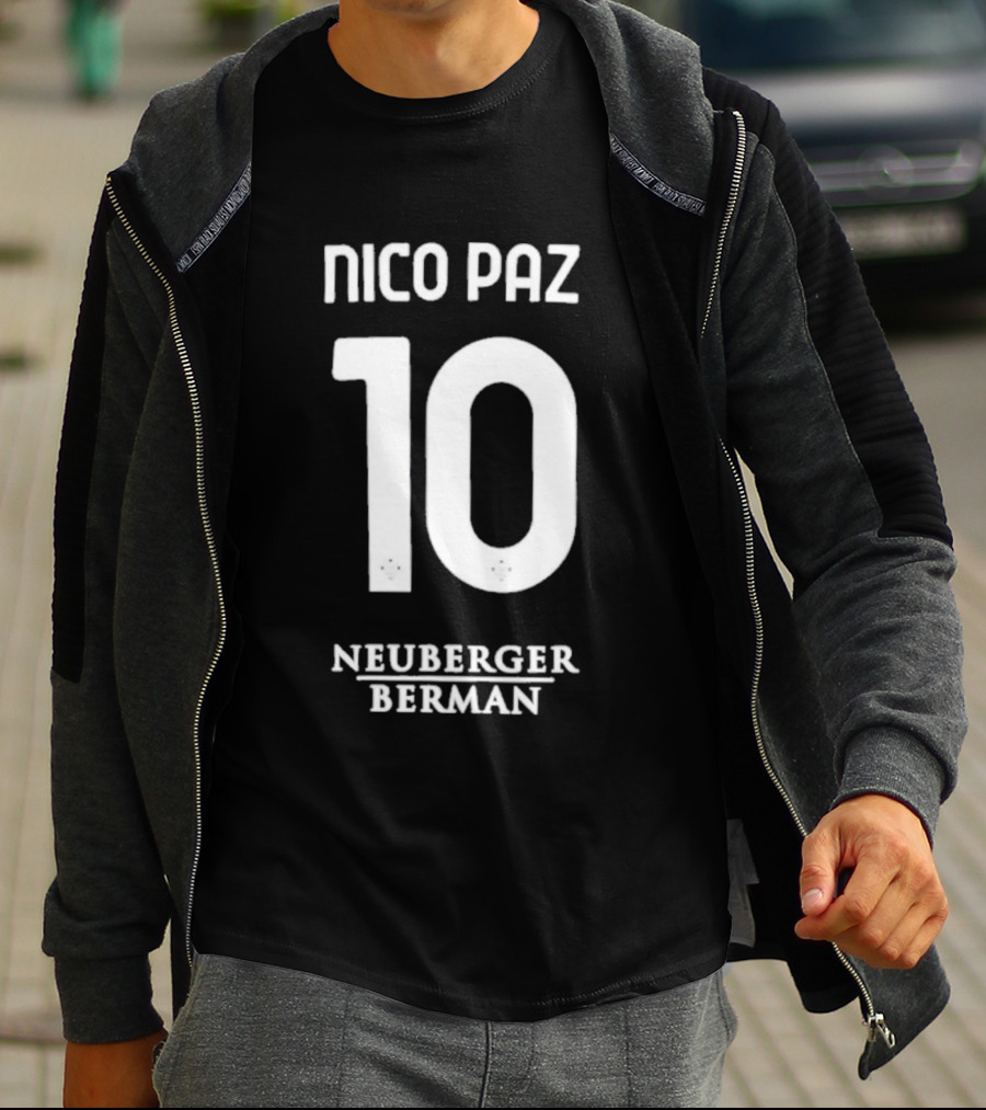 Nico Paz 10 Neuberger Berman Soccer Jersey T-Shirt