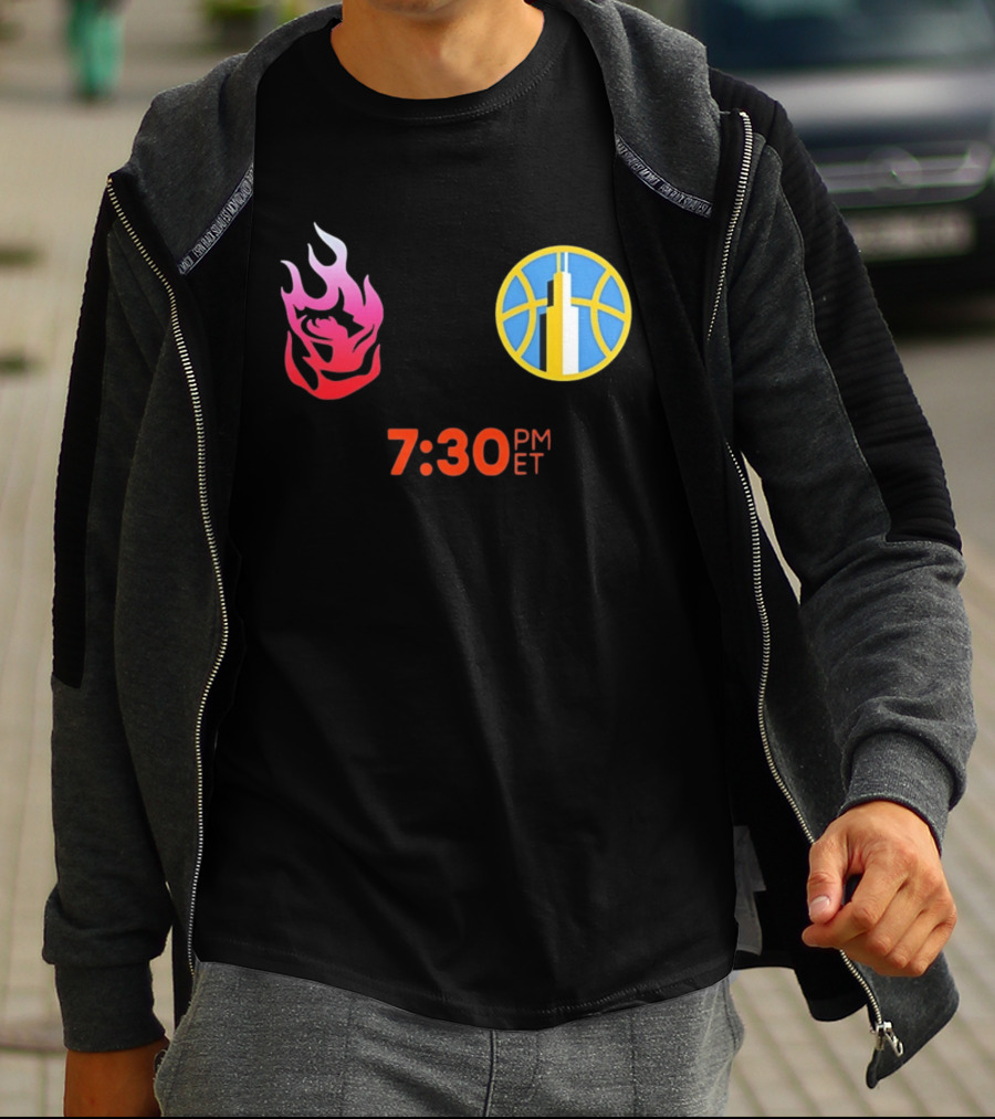 Washington Mystics Chicago Sky 7:30 PM ET Matchup T-Shirt