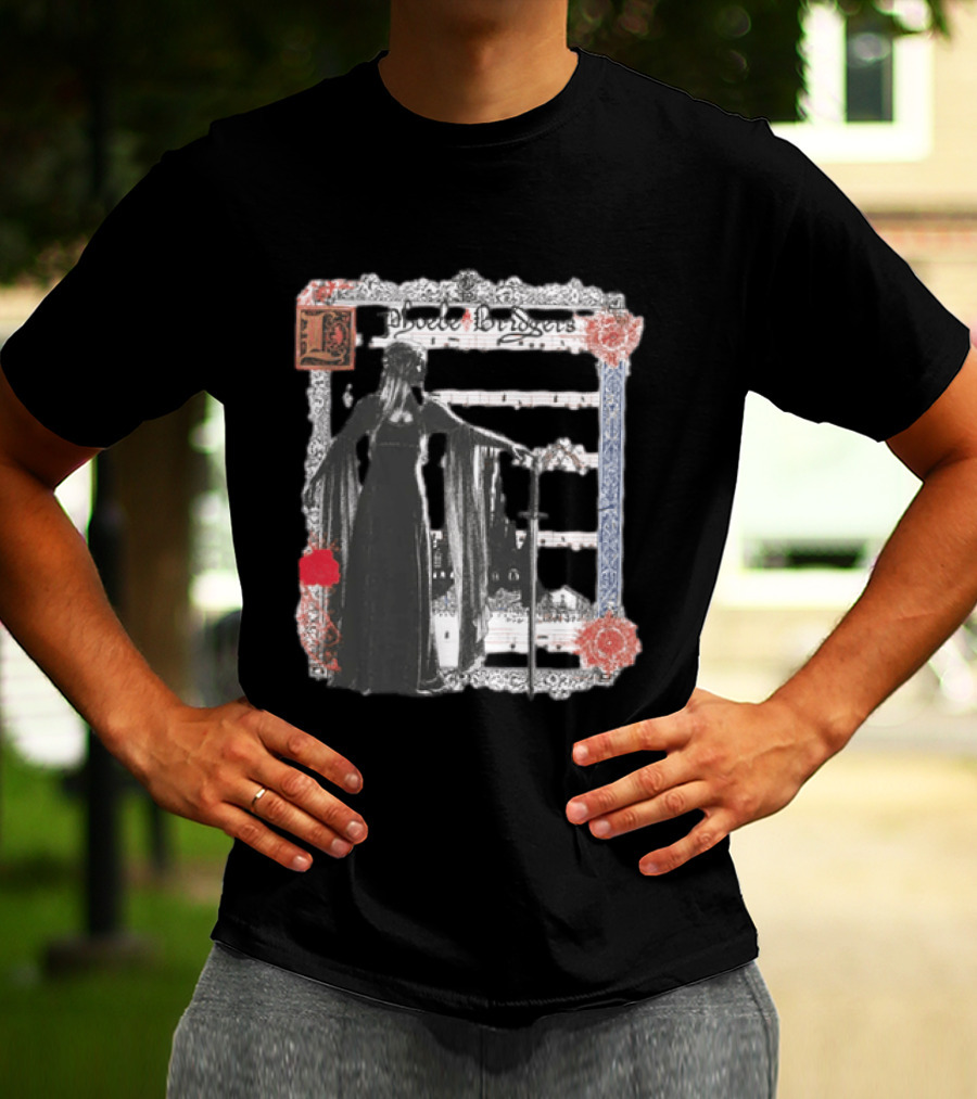 Phoebe Bridgers Gothic Medieval Sword And Castle Sheet Music T-Shirt