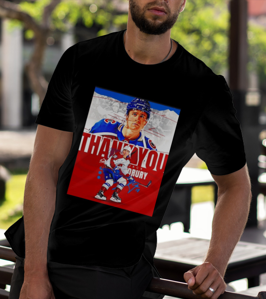 Jack Drury Thank You Colorado Avalanche T-Shirt