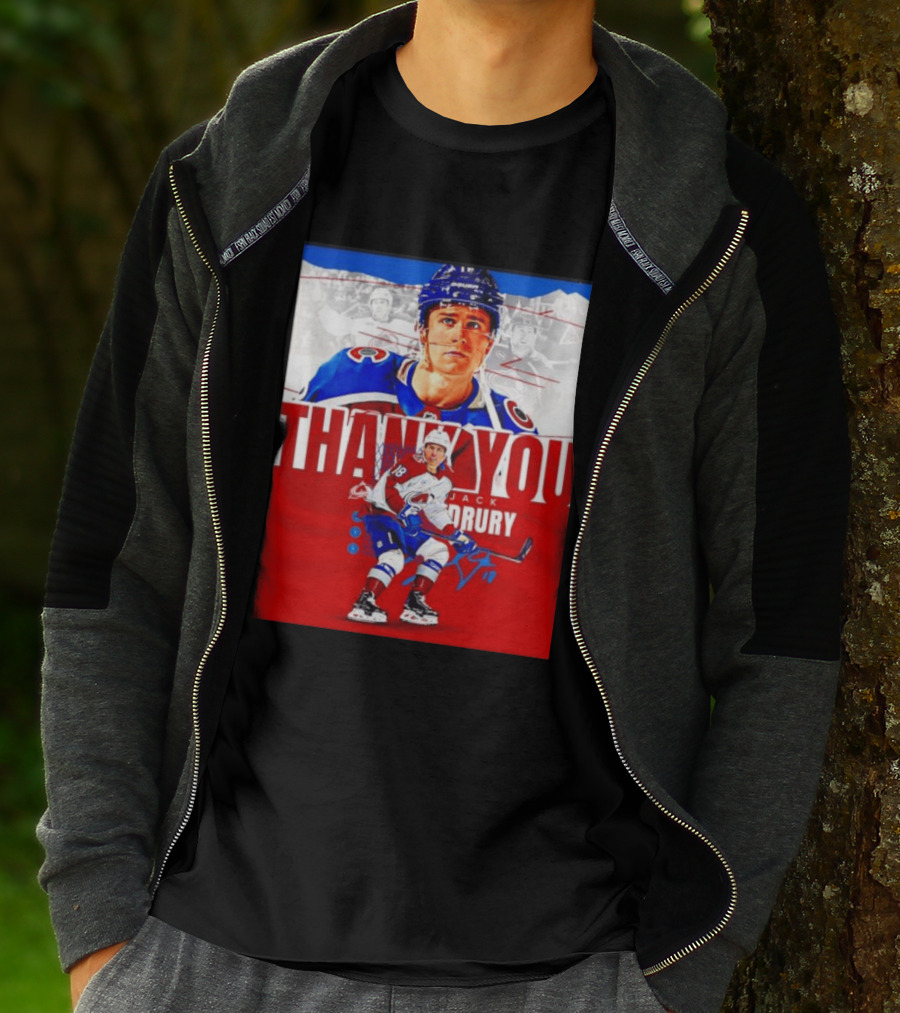 Jack Drury Thank You Colorado Avalanche T-Shirt