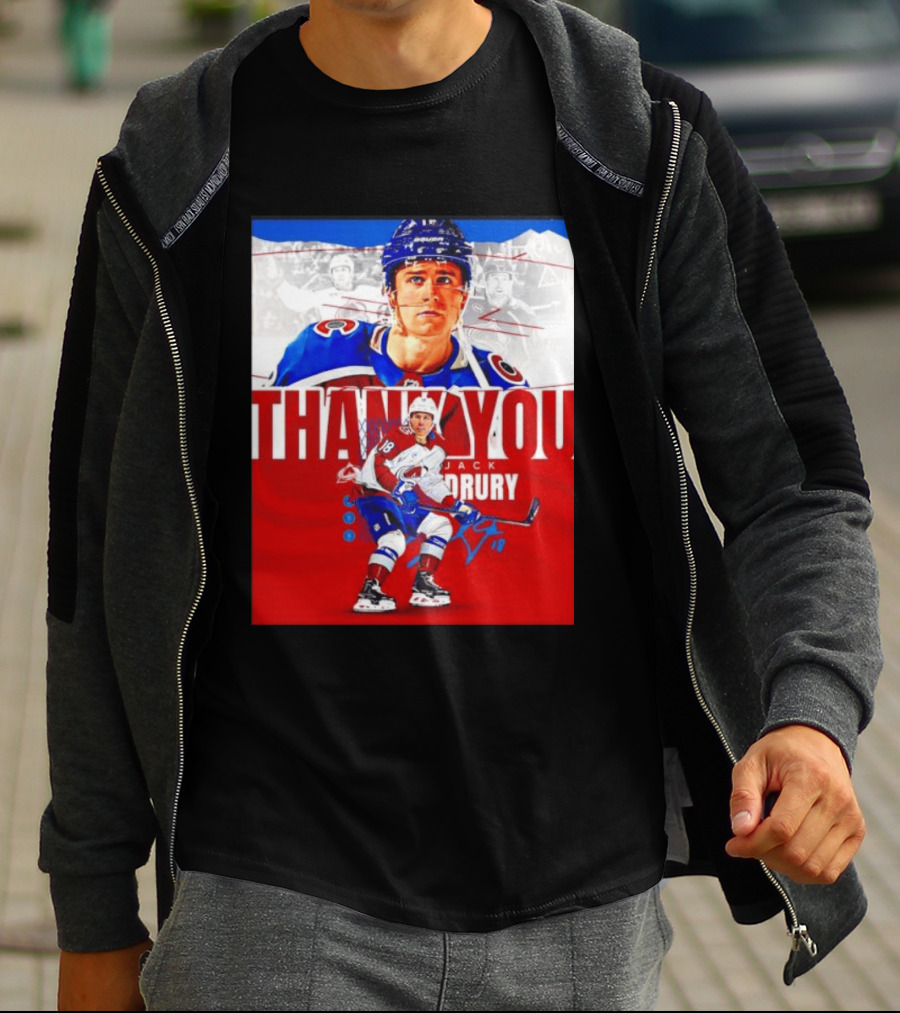 Jack Drury Thank You Colorado Avalanche T-Shirt