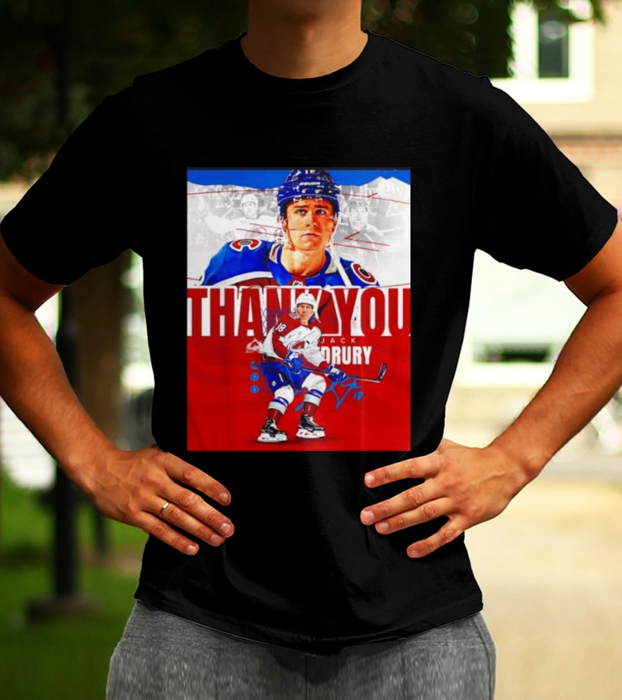 Jack Drury Thank You Colorado Avalanche T-Shirt