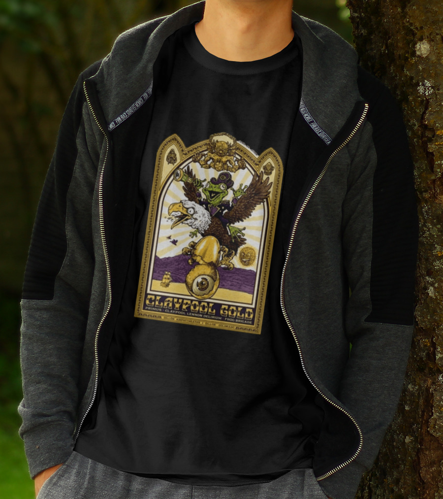 Primus Claypool Lennon Delirium Frog Brigade Dillon Amphitheater 6 28 2026 T-Shirt