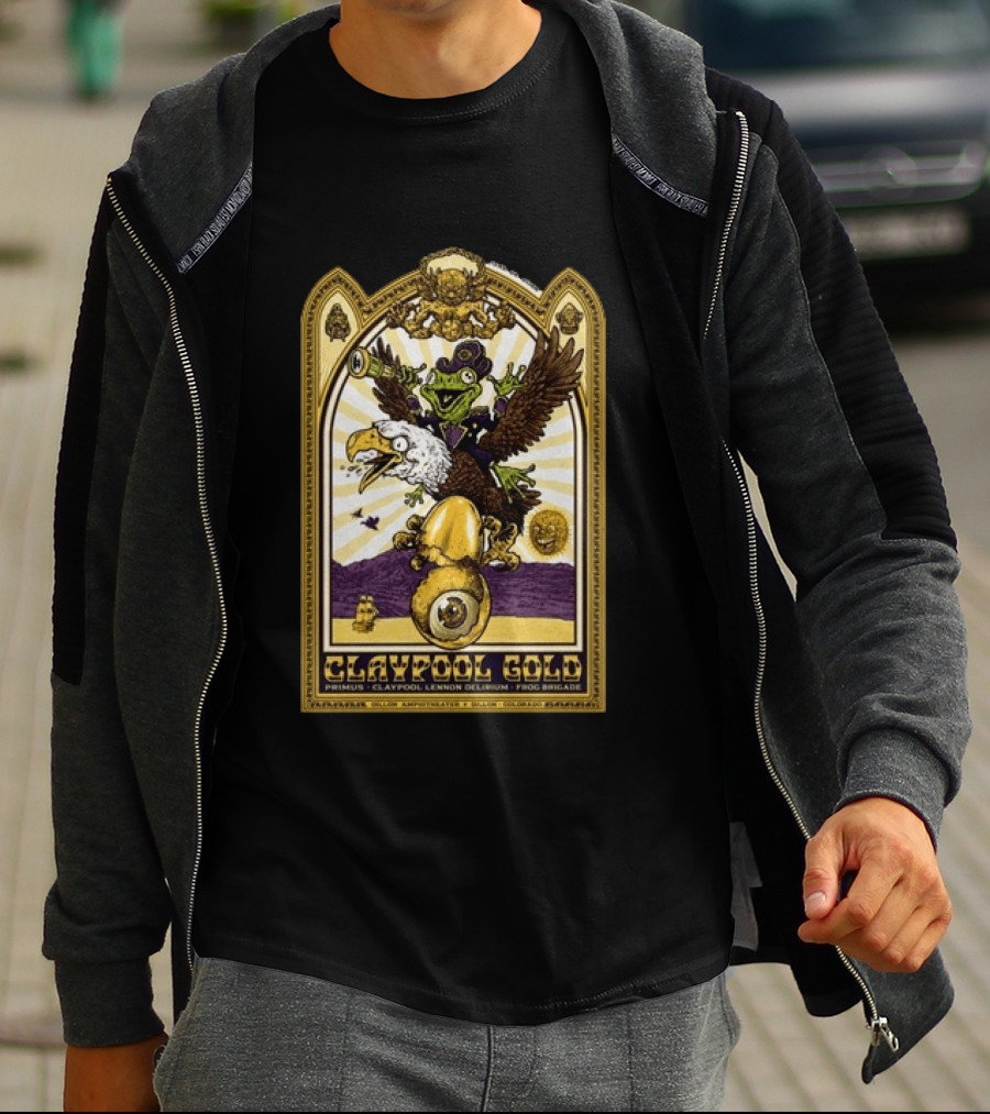 Primus Claypool Lennon Delirium Frog Brigade Dillon Amphitheater 6 28 2026 T-Shirt