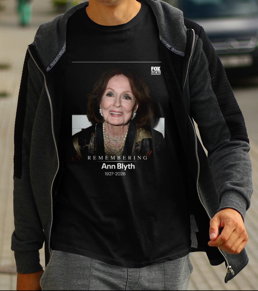 Remembering Ann Blyth 1927 2026 Fox Local T-Shirt