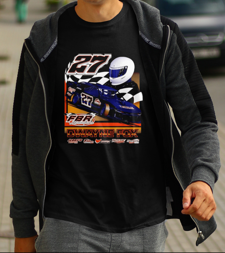 FBR Motorsports 27 Dwayne Fox Racing T-Shirt