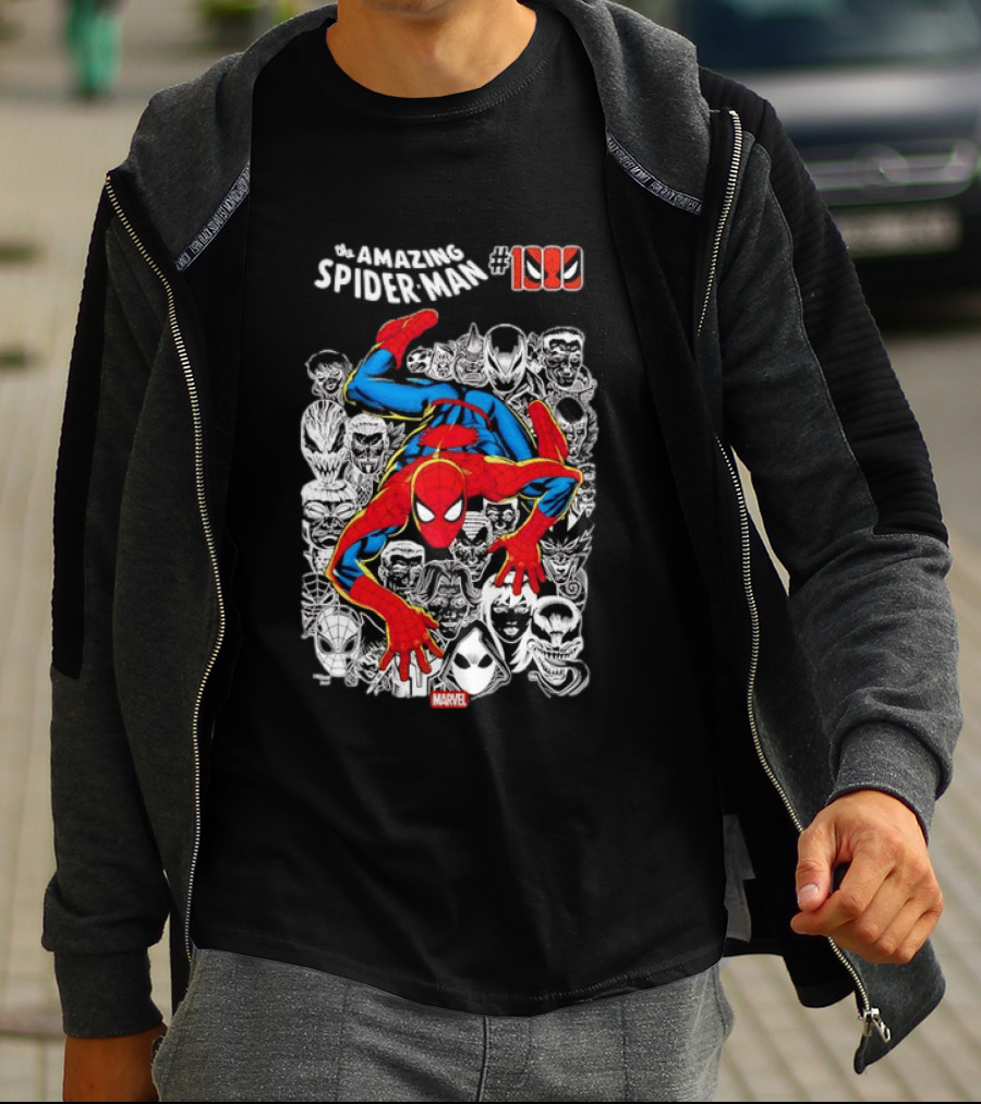 Amazing Spider Man 1000 Villains Marvel Collection T-Shirt