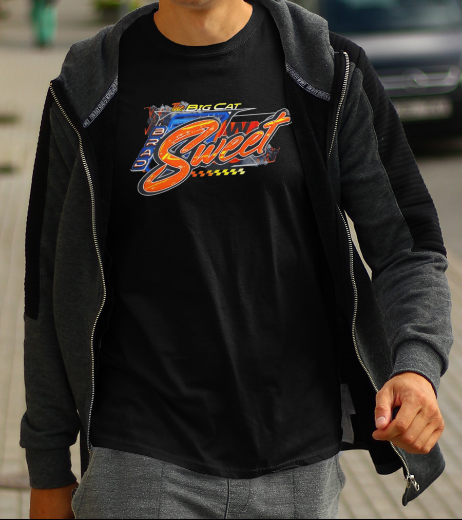The Big Cat Brad Sweet Racing Sweet T-Shirt