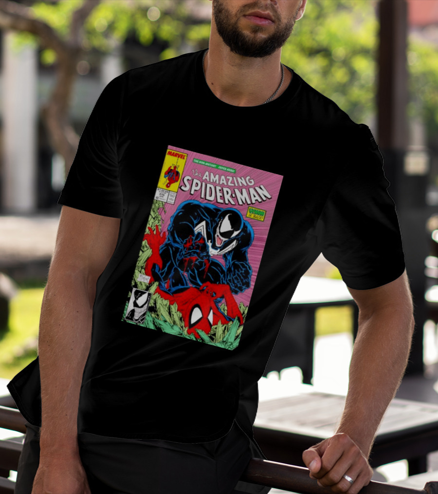 The Amazing Spider Man 316 Venom Is Back Marvel Comic Book Cover T-Shirt