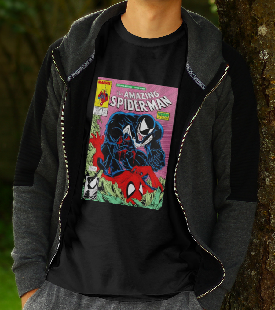 The Amazing Spider Man 316 Venom Is Back Marvel Comic Book Cover T-Shirt