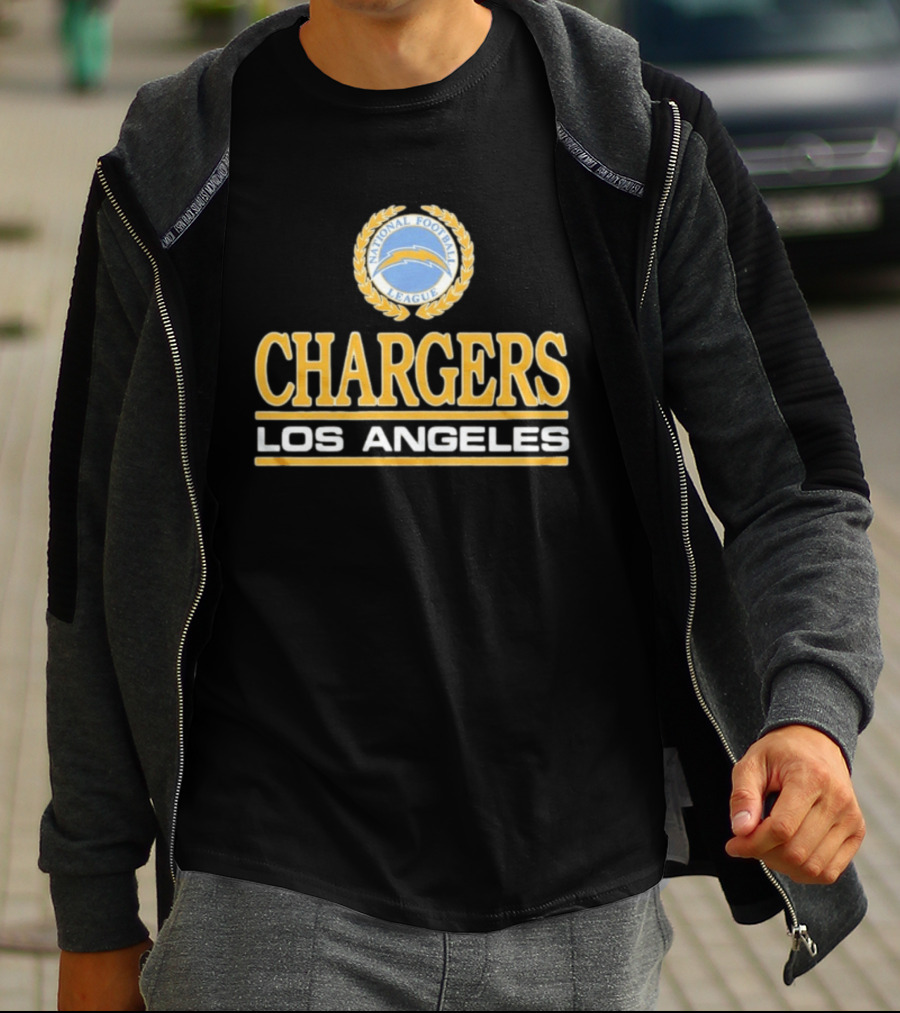 Los Angeles Chargers National Football League Crest Chargers Los Angeles T-Shirt