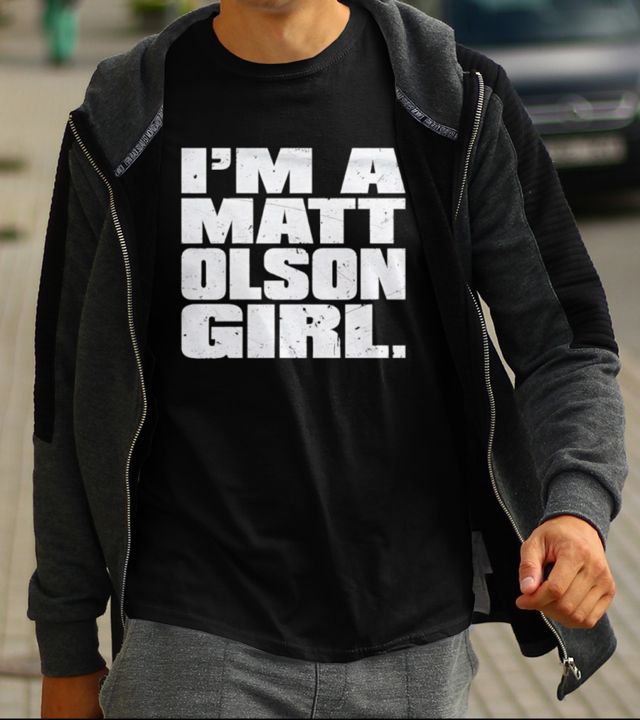 I'm A Matt Olson Girl Atlanta Braves MLB Fan Gear T-Shirt