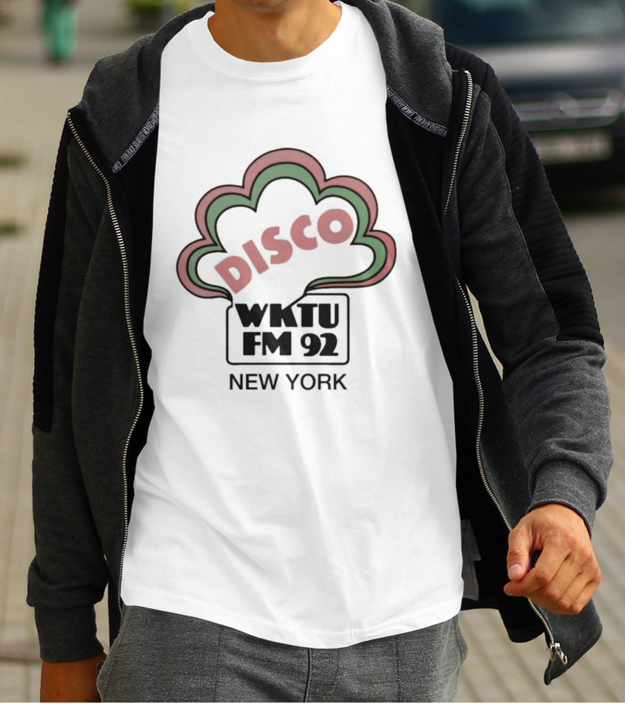Disco WKTU FM 92 New York Radio Station T-Shirt