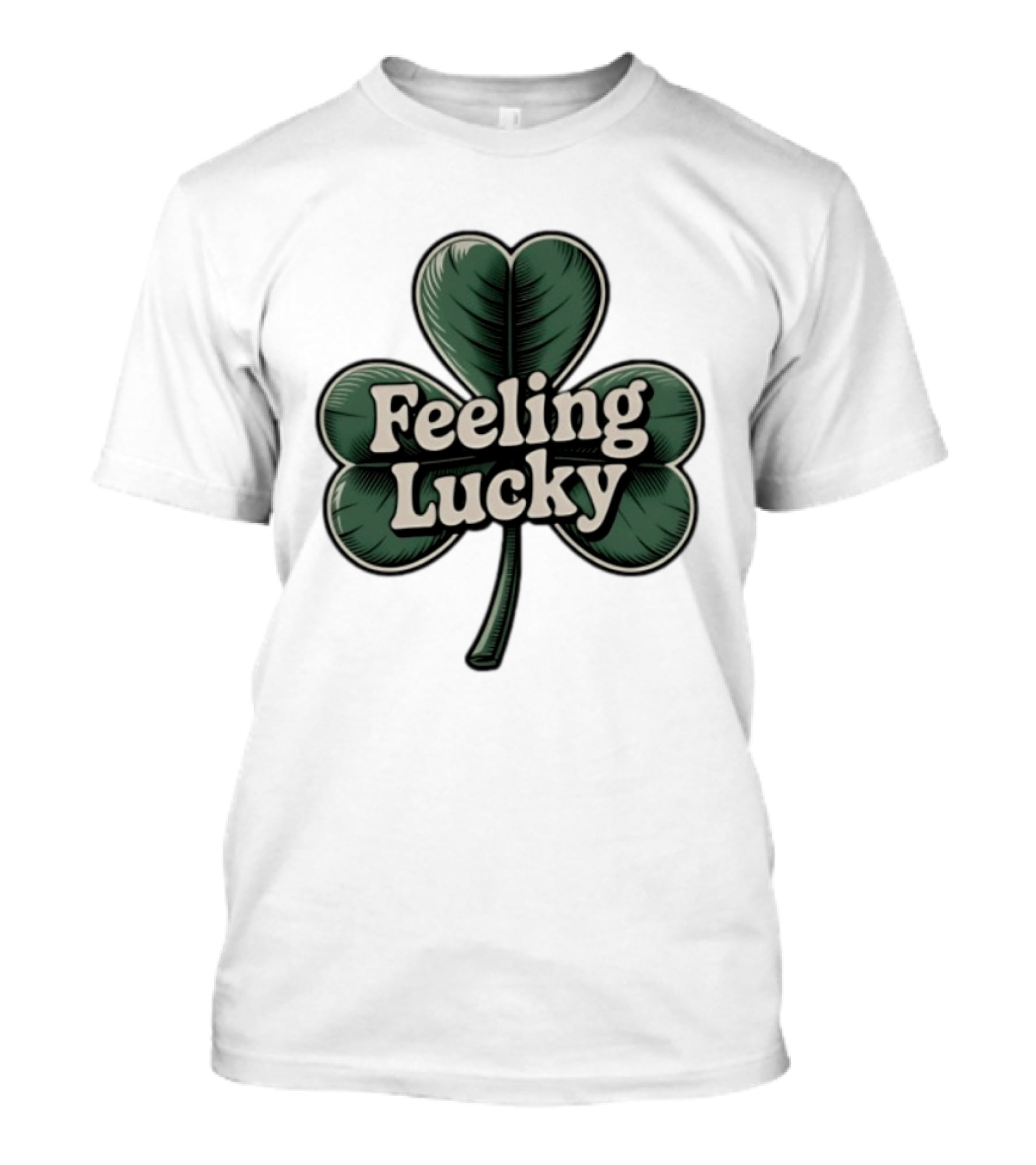 Feeling Lucky Shamrock St. Patrick's Day Clover T-Shirt