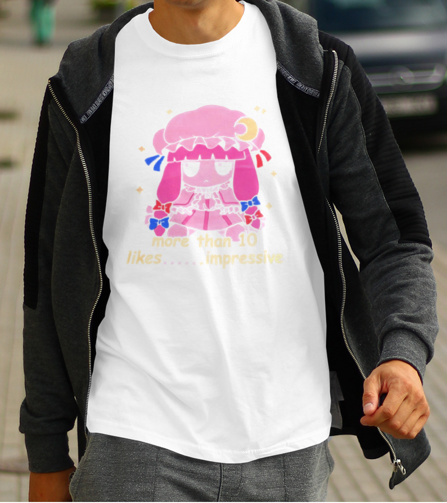 Patchouli Knowledge Touhou Project More Than 10 Likes Impressive T-Shirt