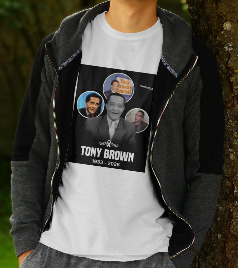 Tony Brown's Journal 1933 2026 ANIMEFEELS T-Shirt
