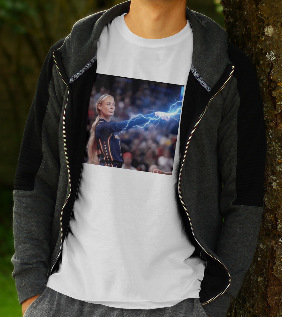 Sophie Cunningham Lightning Power Basketball Stars T-Shirt