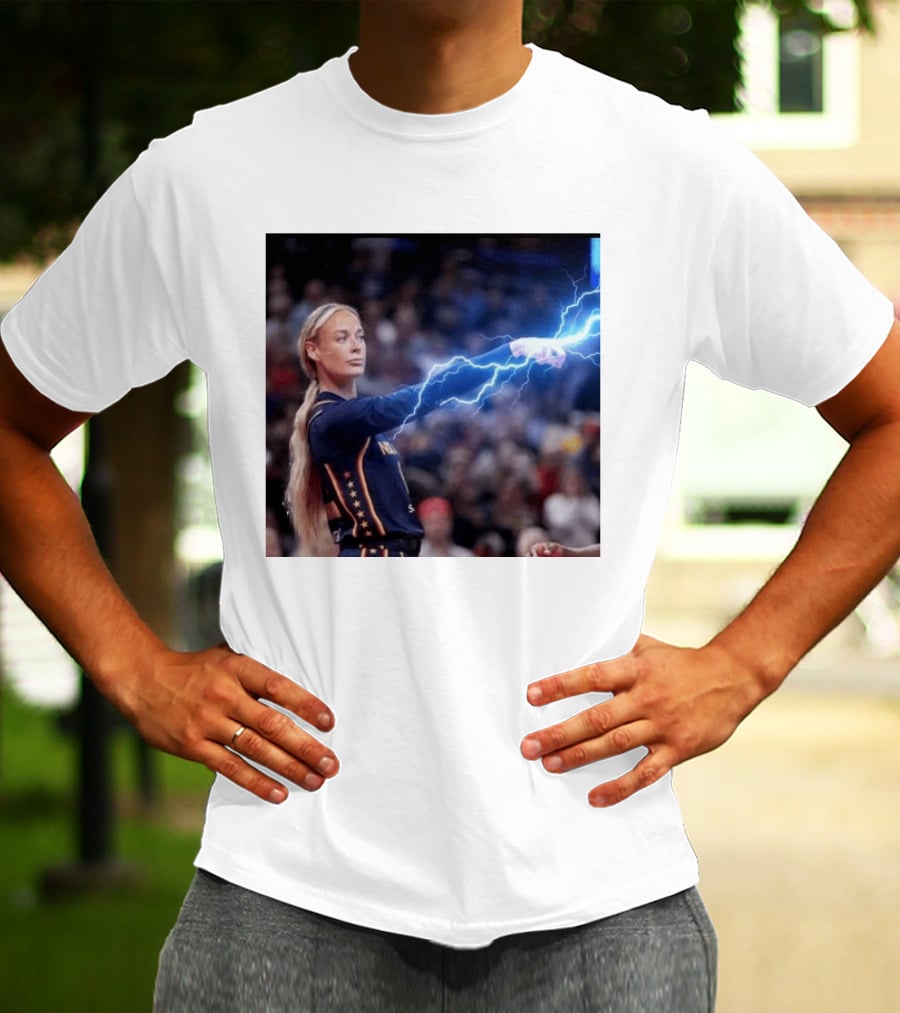 Sophie Cunningham Lightning Power Basketball Stars T-Shirt