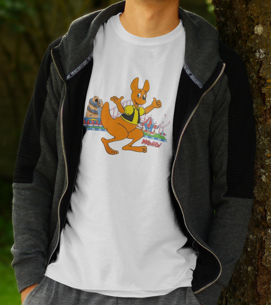 Walibi Kangaroo Roller Theme Park Adventure T-Shirt