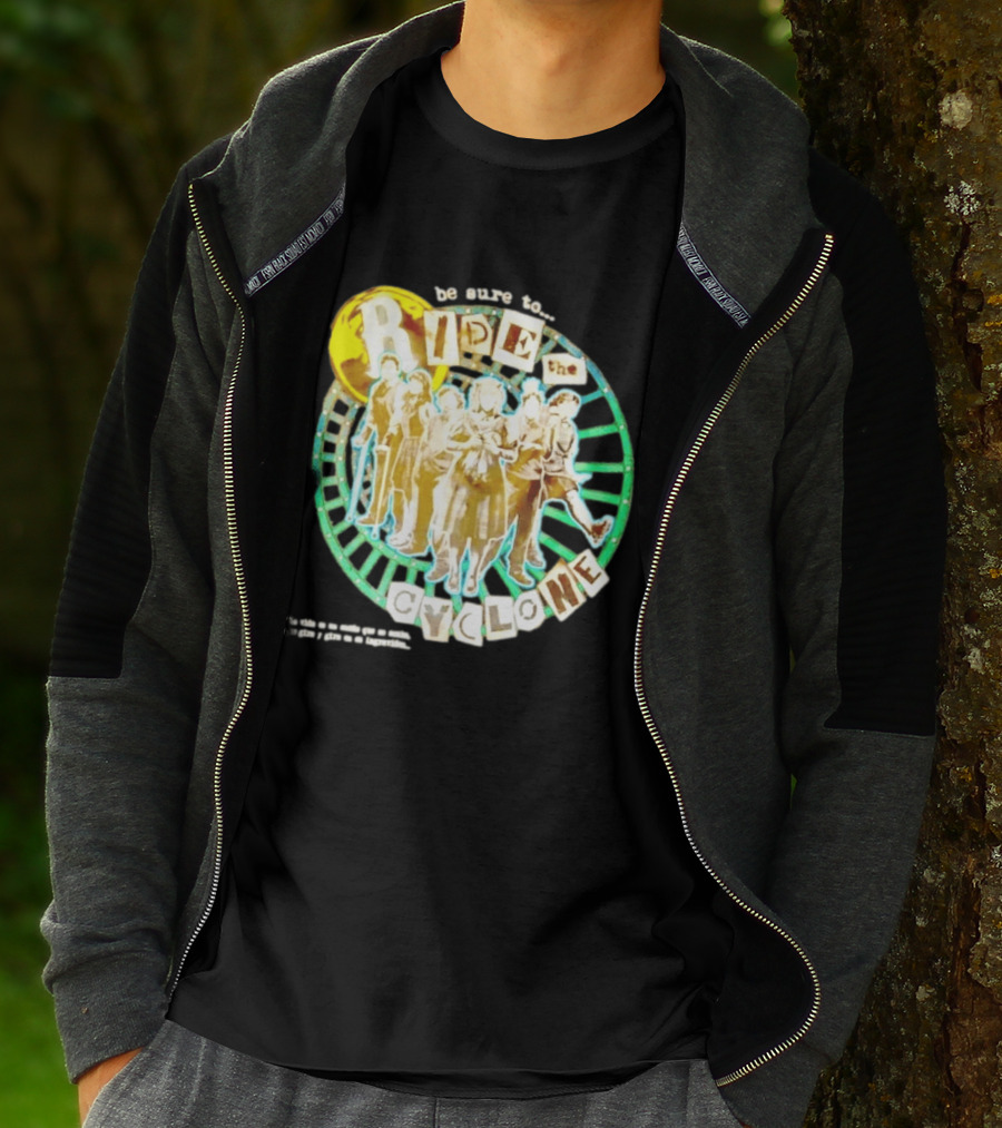 Be Sure To Ride The Cyclone Musical Cast T-Shirt