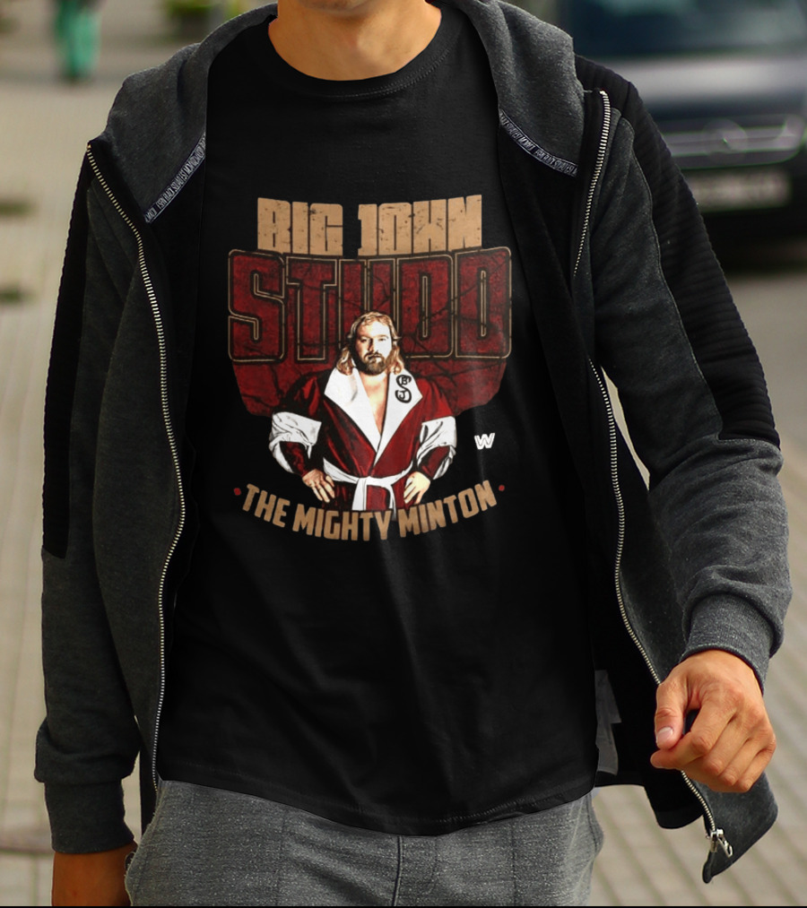 Big John Studd The Mighty Minton Wrestling Legend W T-Shirt