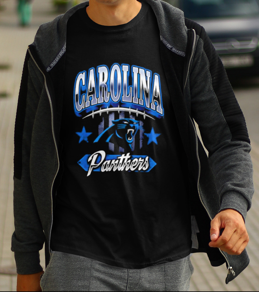 Carolina Panthers American 2026 Stars And Panthers T-Shirt